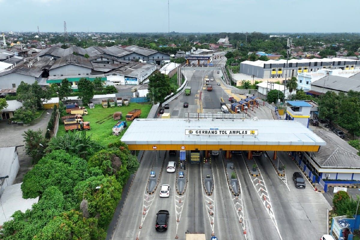 Jasamarga: 83.426 kendaraan masuk Medan di libur Imlek 13-16 Februari