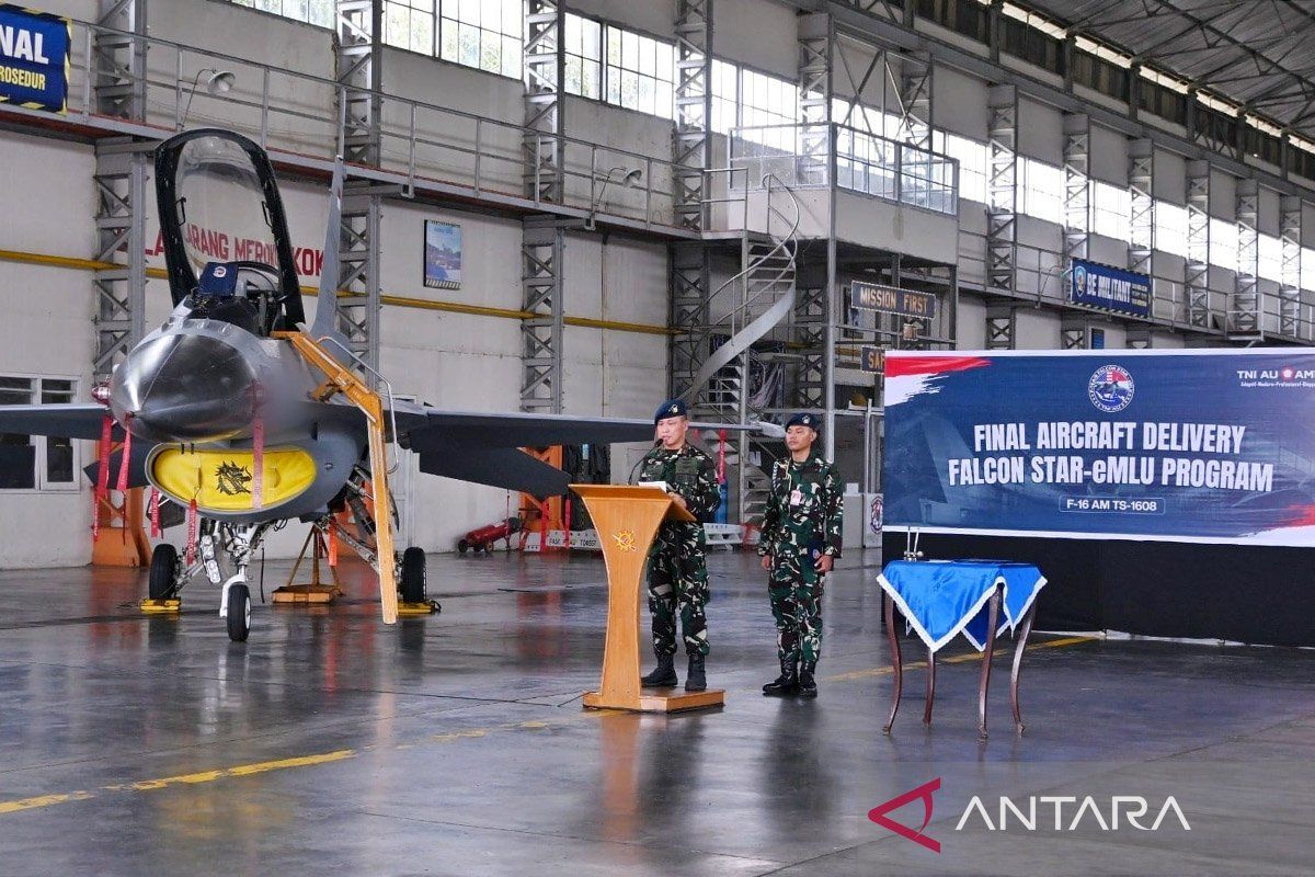 TNI AU selesaikan program peningkatan performa pesawat F-16