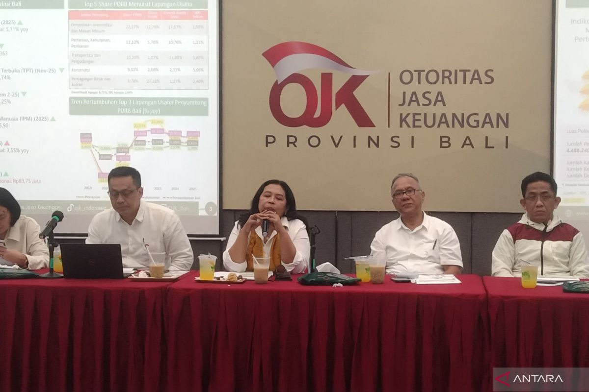 Penyaluran kredit perbankan di Bali tumbuh 6,73 persen selama 2025