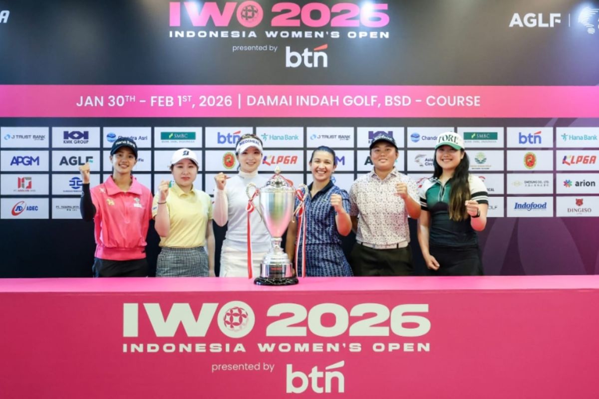 Indonesia Women's Open siap digelar, diikuti 120 pegolf Asia Pasifik