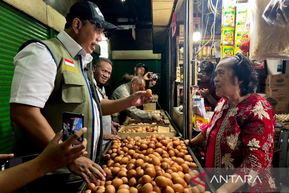 PIHPS: Harga cabai rawit merah Rp78.450/kg, telur ayam Rp32.500/kg