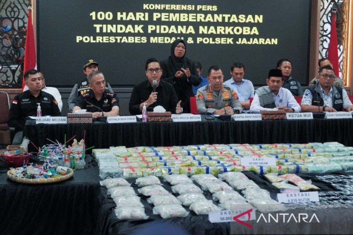 Wali kota Medan minta masyarakat tak takut laporkan peredaran narkoba