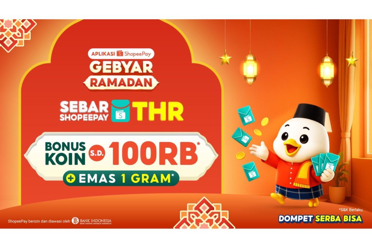 ShopeePay hadirkan fitur "Sebar" mudahkan masyarakat kirim THR digital
