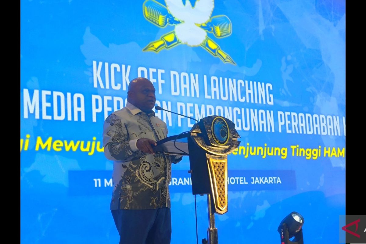 Pemerintah sebut kolaborasi media penting guna perkuat pembangunan HAM