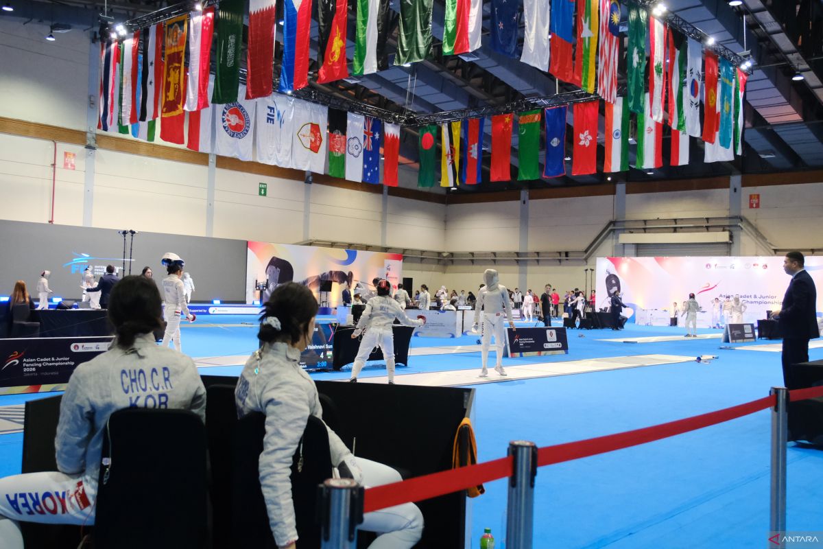 Hong Kong mantap di puncak klasemen Kejuaraan Asia Anggar Kadet-Junior