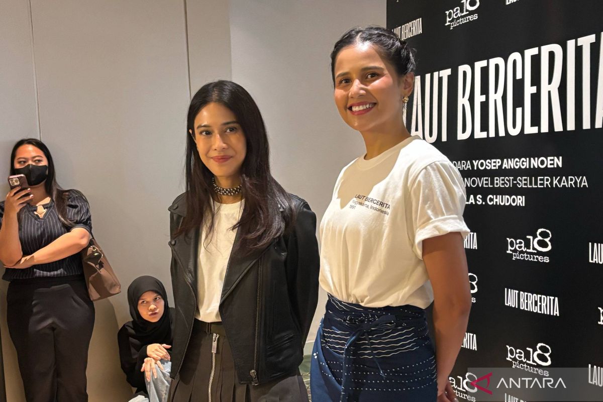 Dian Sastrowardoyo bersyukur bisa perankan Kinan dalam Laut Bercerita