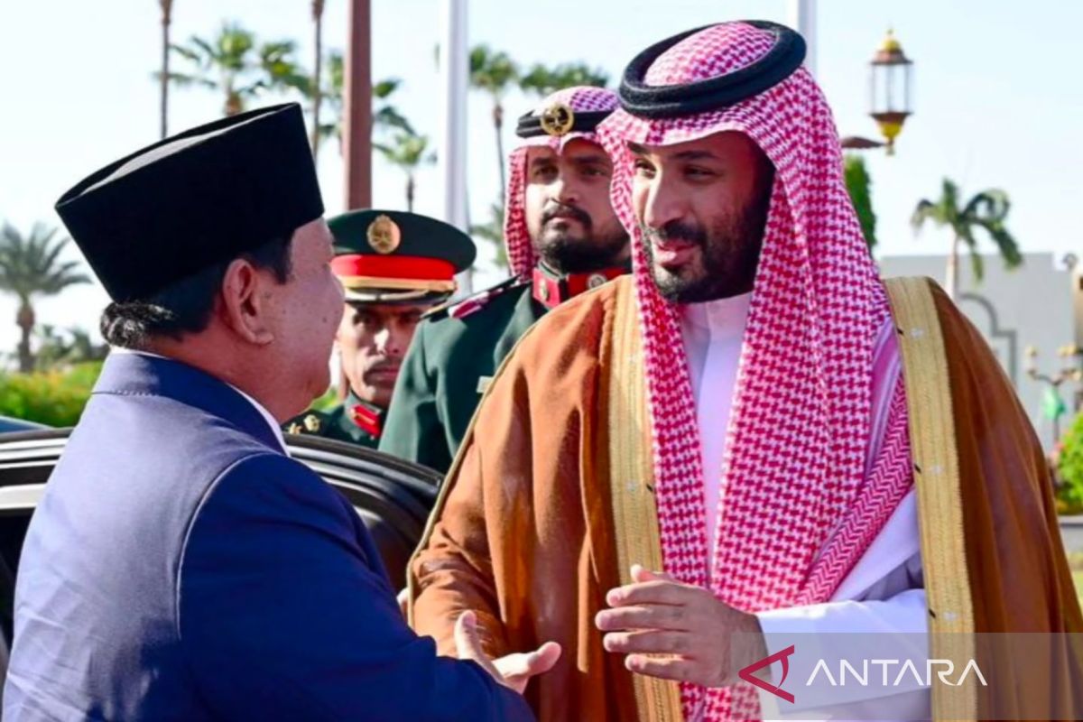 Putra Mahkota Saudi, Presiden Ukraina bahas eskalasi militer regional