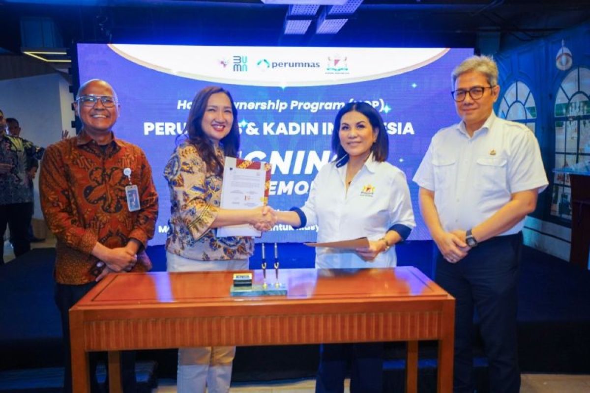 Kadin-Perumnas teken kerja sama penguatan ekosistem perumahan