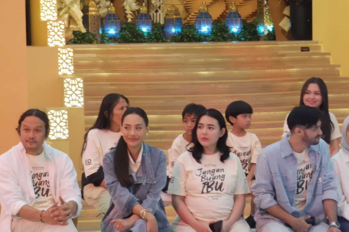 Amanda Manopo tetap datangi promo film meski tengah berbadan dua