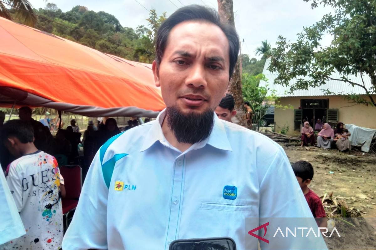 PLN: Pemulihan listrik pascabencana di Aceh barat capai 100 persen