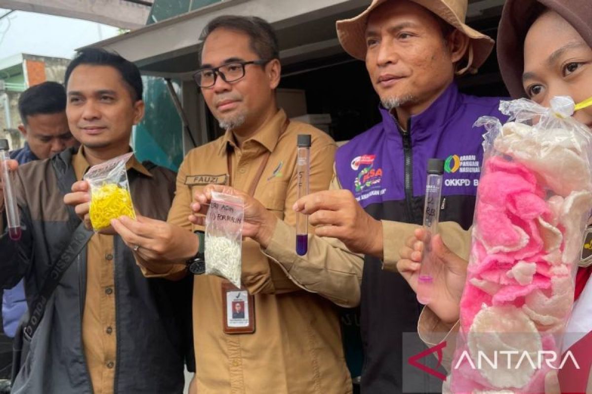BBPOM Serang temukan mie dan teri berformalin di Pasar Induk Rau