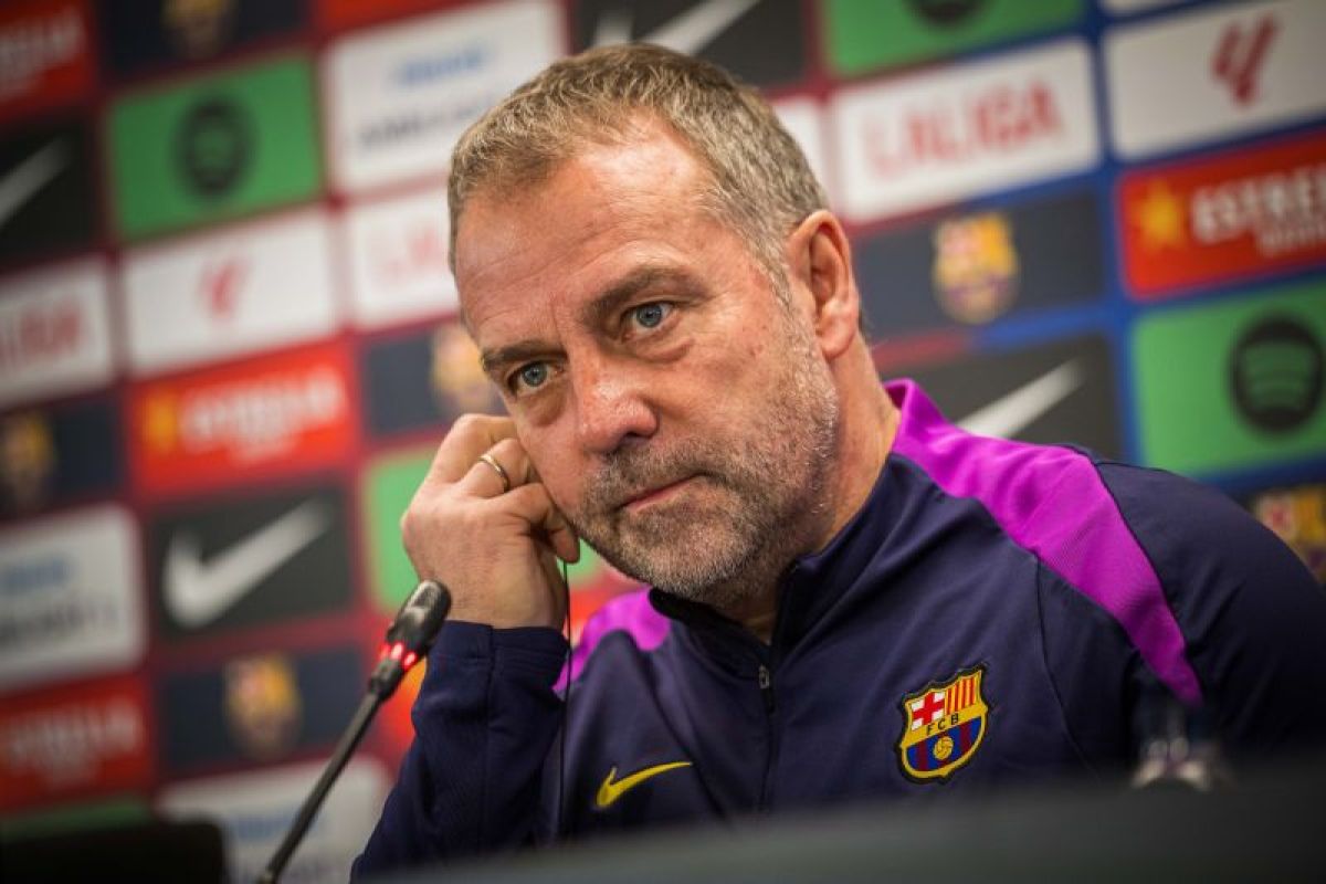 Lawan Elche, Flick ingatkan Barcelona pernah kalah penguasaan bola