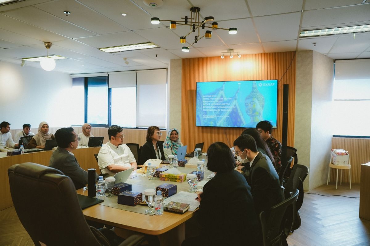 RI dan Thailand sepakat perbarui kemitraan di bidang ekonomi kreatif