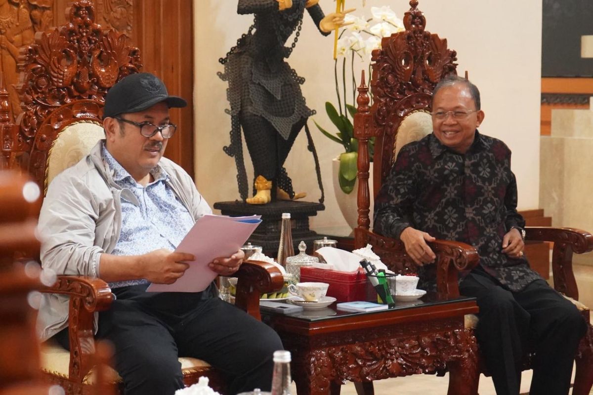 Gubernur Bali minta dukungan Menteri PPN dalam bangun infrastruktur