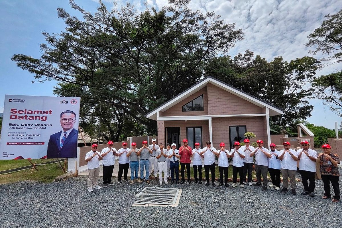 Dony Oskaria sepakat sepablock jadi material pembangunan huntap