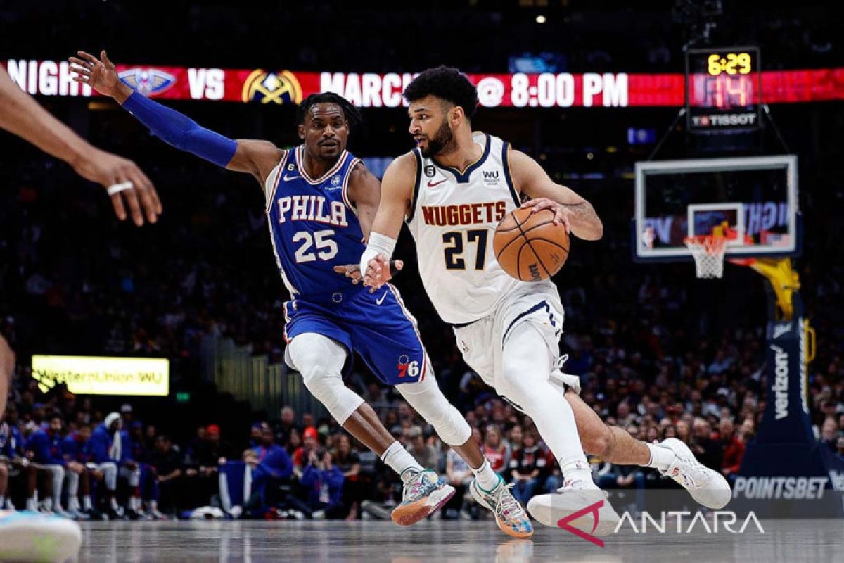 Murray cedera pergelangan kaki saat Nuggets kalah telak lawan Knicks