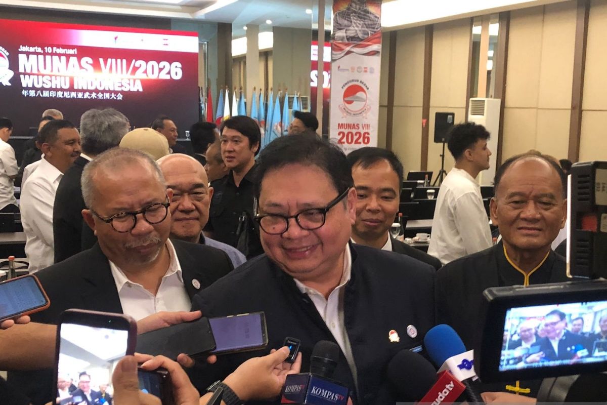 Kembali pimpin wushu, Airlangga fokus siapkan roadmap Olimpiade 2032