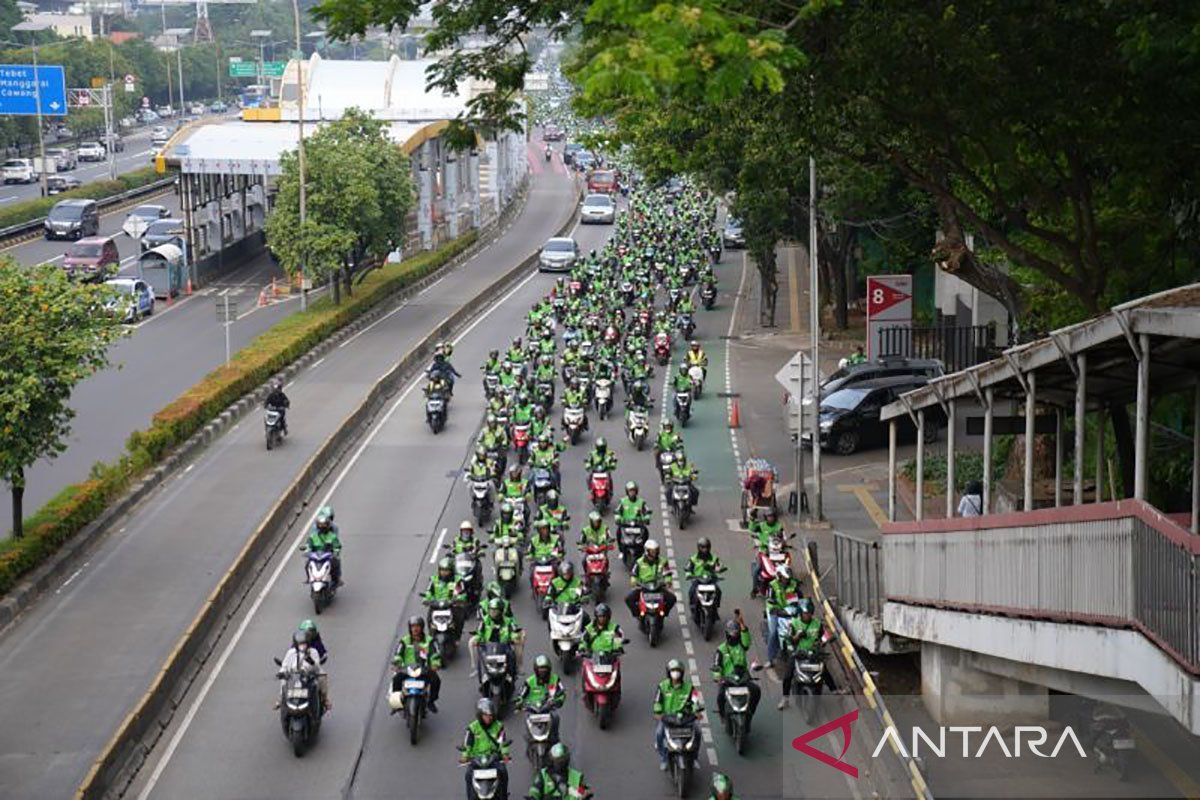 Gojek ungkap faktor lonjakan tingkat permintaan di area Jakarta