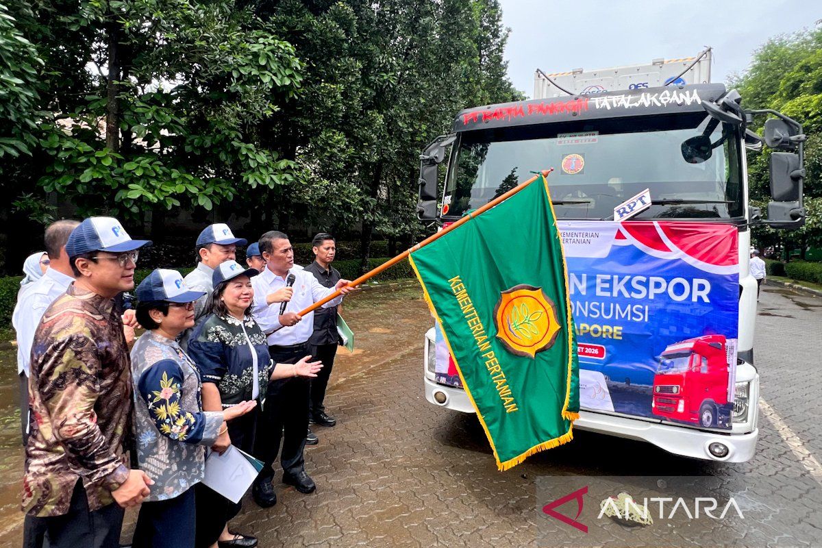 Mentan lepas ekspor produk unggas senilai Rp18,2 miliar ke tiga negara