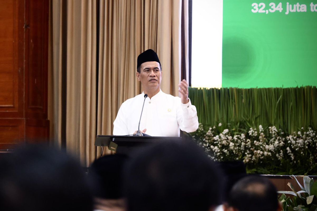 Mentan minta jajaran perkuat kinerja majukan pertanian nasional