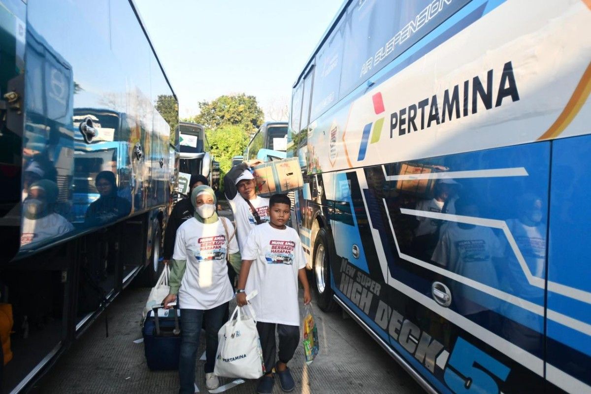 Pertamina berangkatkan 5.000 lebih pemudik lewat Mudik Bersama 2026