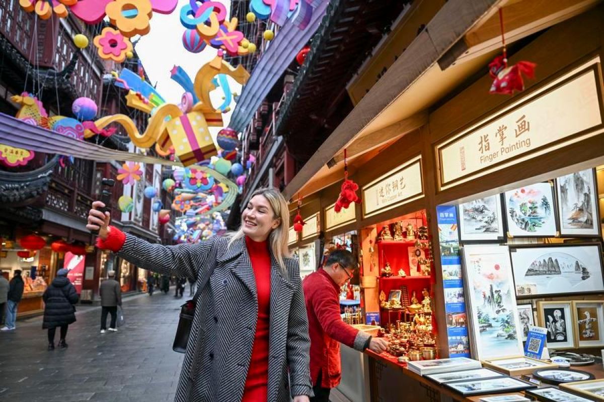 Liburan Festival Musim Semi dorong lonjakan konsumsi di Shanghai