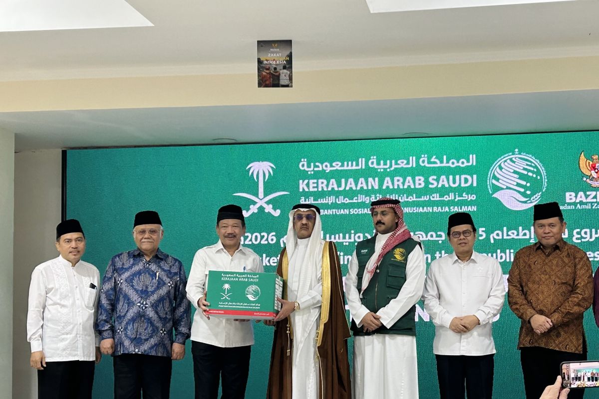 Baznas terima bantuan pangan senilai Rp7 miliar dari Arab Saudi