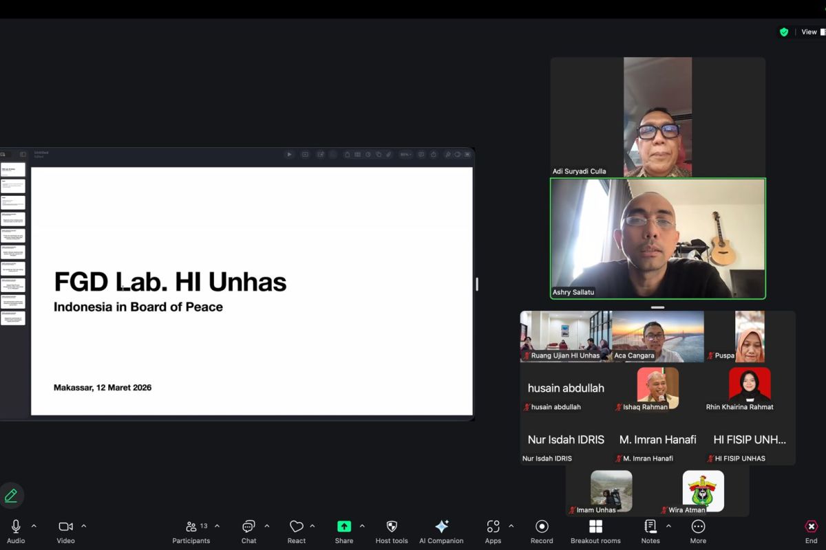 HI Unhas dorong Indonesia keluar dari BoP
