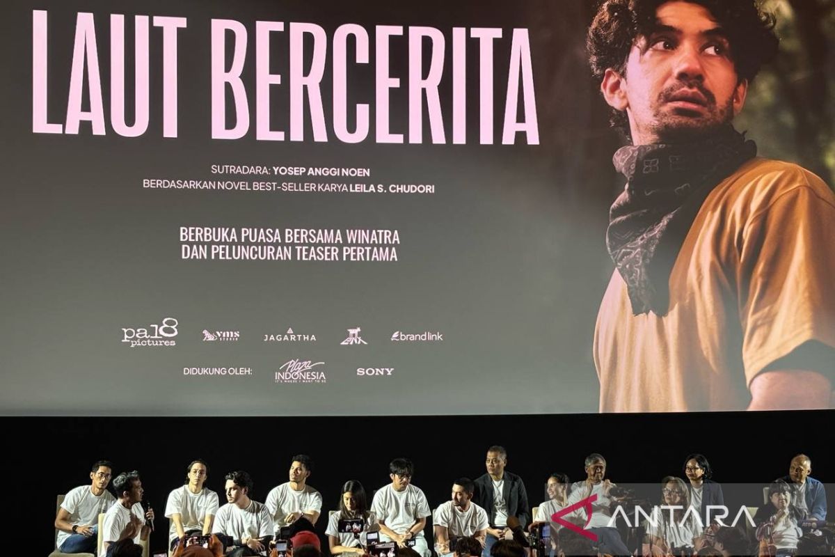 Reza akui berpegang pada novel dan skenario dalam "Laut Bercerita"