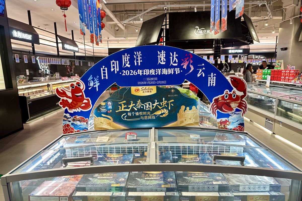 Semakin banyak seafood impor hadir di meja konsumen China