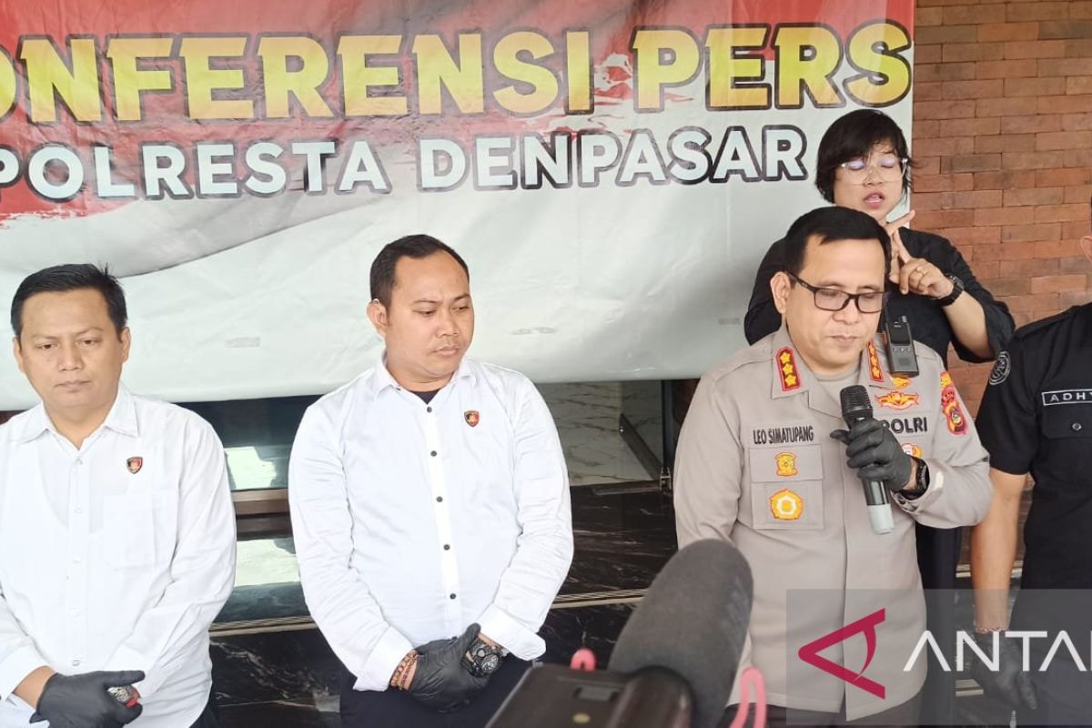 Polresta Denpasar sita 1,4 kilogram kokain dari WNA Inggris