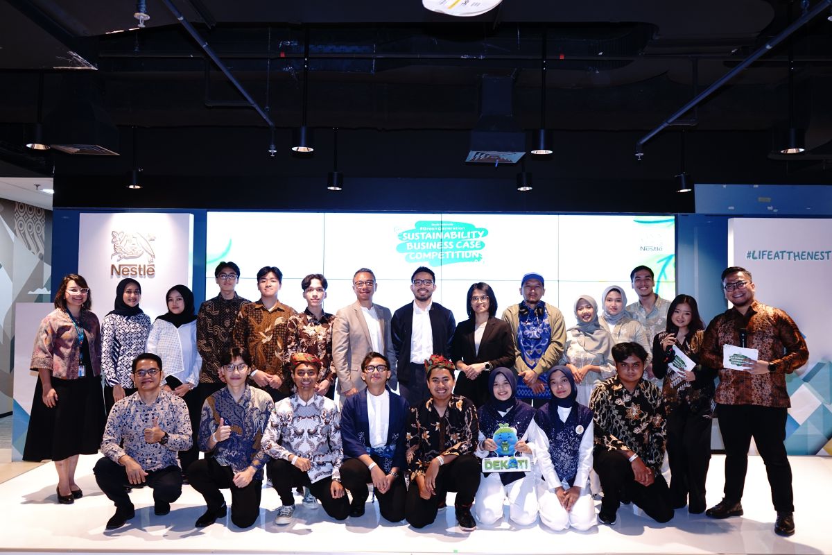 Nestle ajak generasi muda atasi tantangan kemasan berkelanjutan