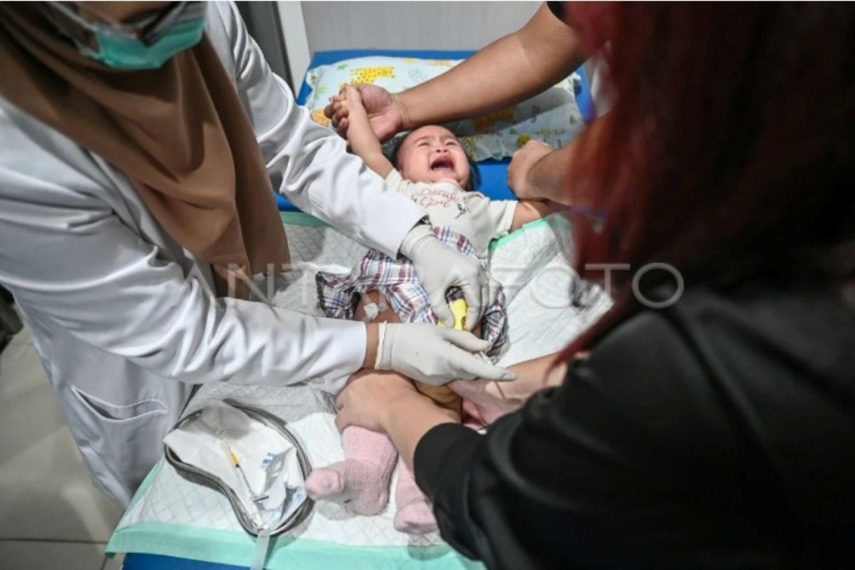 8.716 kasus campak per minggu ke-9, Kemenkes gencarkan imunisasi