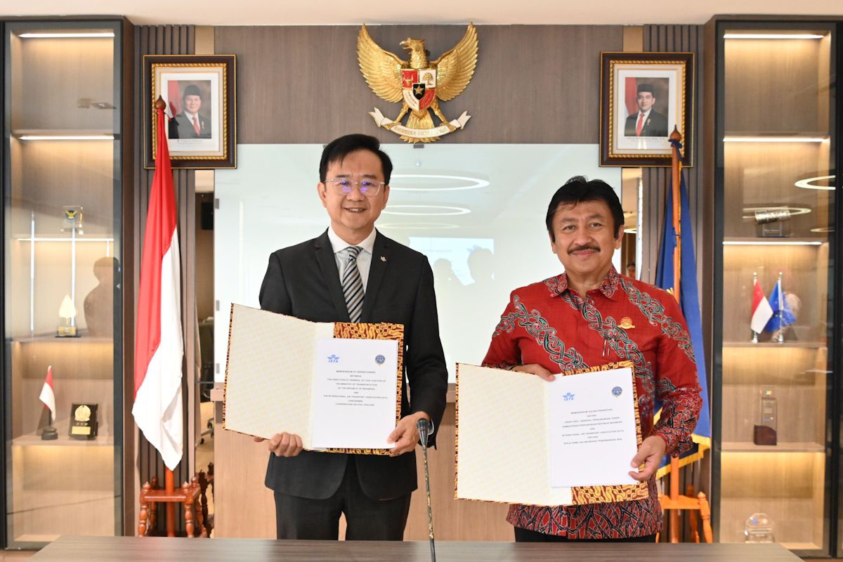 Kemenhub-IATA sinergi perkuat keselamatan penerbangan secara efisien