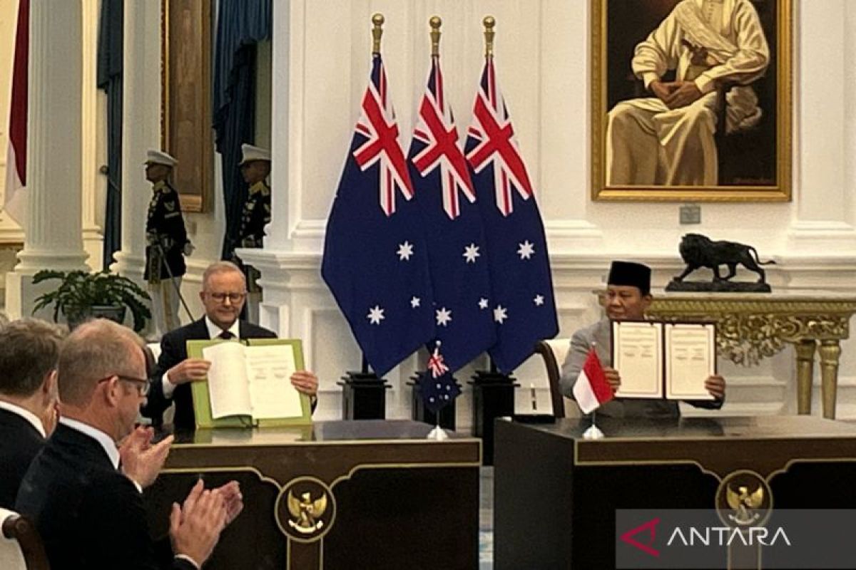 Indonesia dan Australia teken traktat keamanan bersama