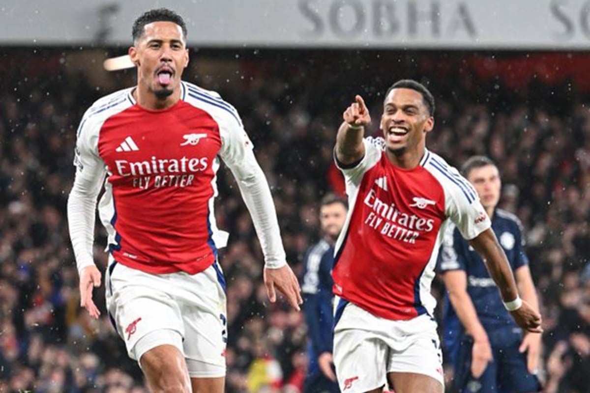 William Saliba diragukan dapat perkuat Arsenal saat lawan Mansfield