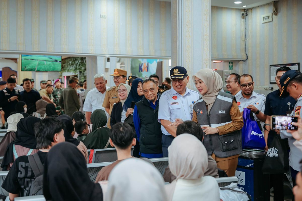 Pemprov Lampung fasilitasi 1.886 warga ikut mudik via kereta dan bus