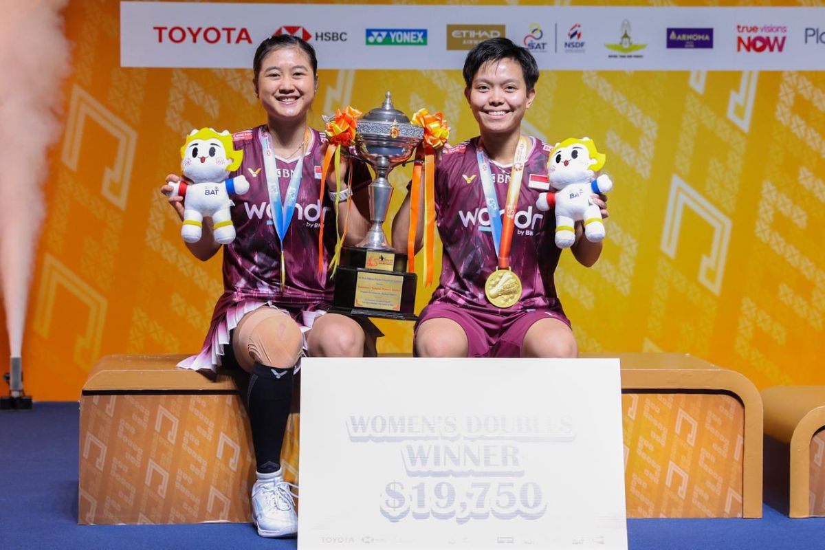 PBSI evaluasi Tiwi/Fadia meski juara Thailand Masters 2026