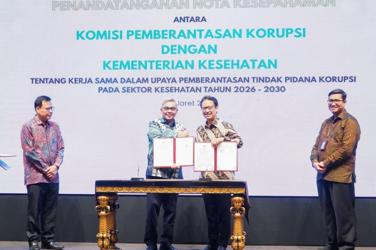 Kemenkes-KPK teken MoU perkuat pemberantasan korupsi sektor kesehatan