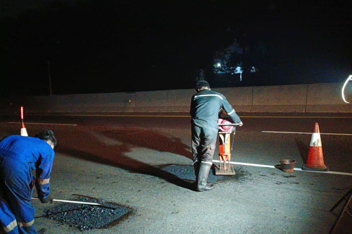 Jasamarga tingkatkan penanganan jalan berlubang di ruas Tol Japek