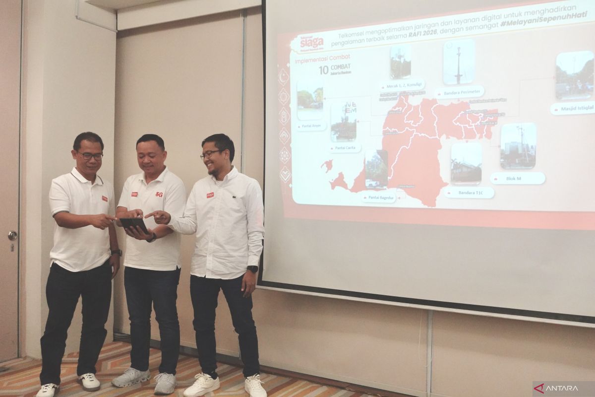 Telkomsel proyeksi kenaikan trafik internet di lima wilayah saat mudik