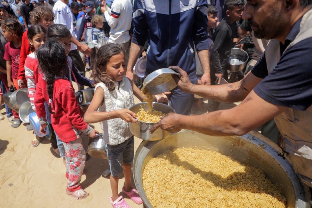PBB: Keluarga di jalur Gaza dapat 2 kali makan sehari pada Februari