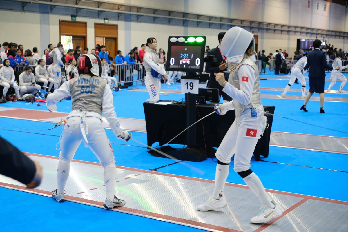 China kuasai persaingan junior Kejuaraan Anggar Asia di Jakarta