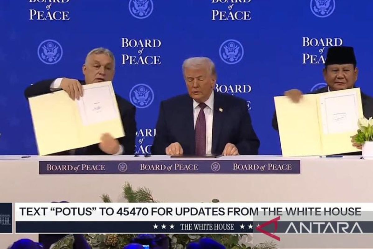 AS resmi bentuk Dewan Perdamaian Gaza, dukung resolusi konflik