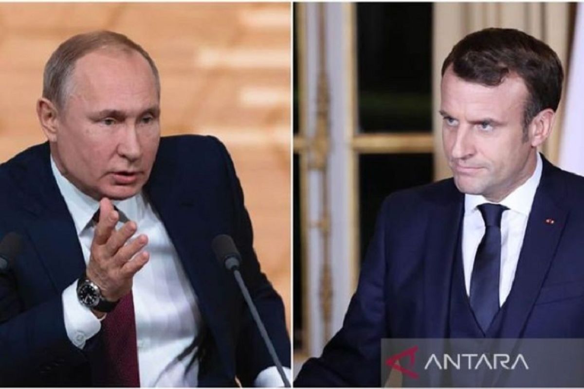Kremlin konfirmasi kontak Rusia-Prancis, dialog Putin-Macron disiapkan
