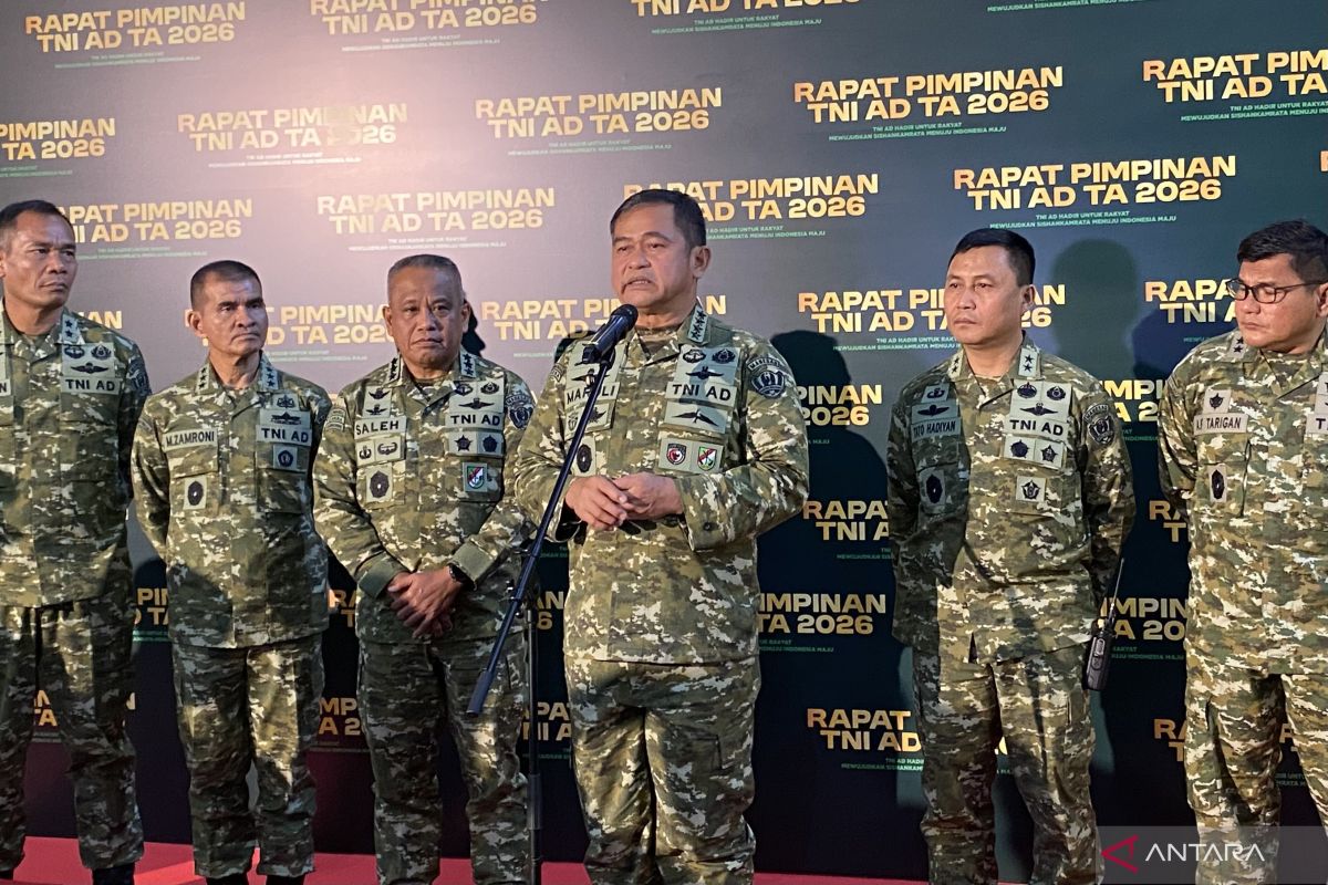 Rapim TNI AD bahas program prioritas pemerintah-kesejahteraan prajurit