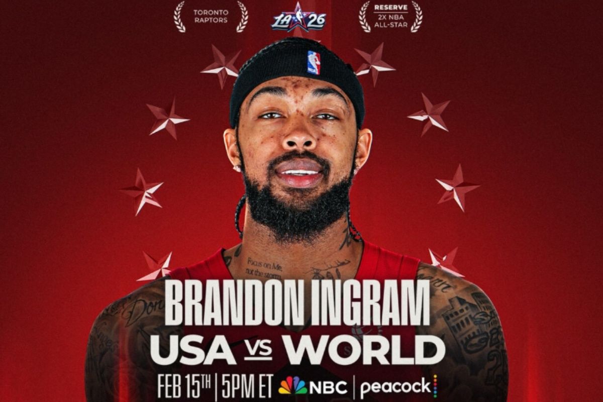 Brandon Ingram gantikan Stephen Curry pada NBA All-Star 2026