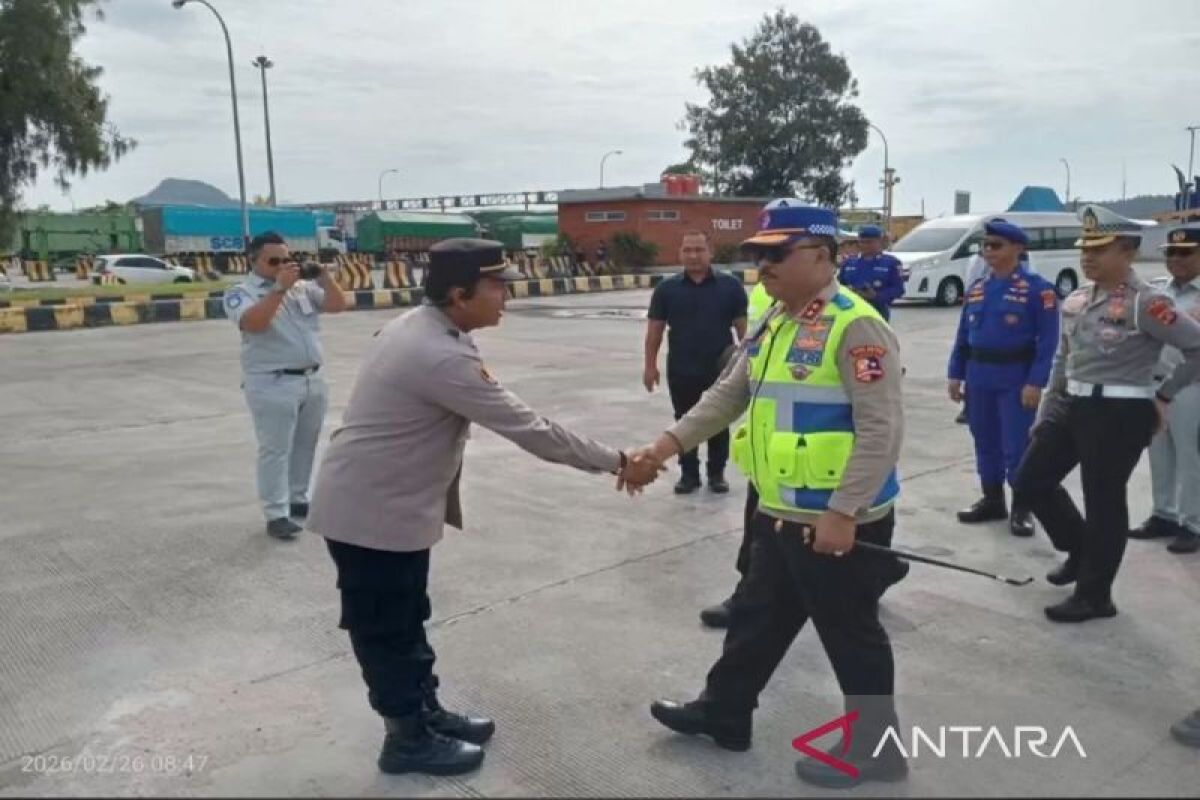 Kakorlantas cek Pelabuhan Bakauheni pastikan siap hadapi mudik 2026