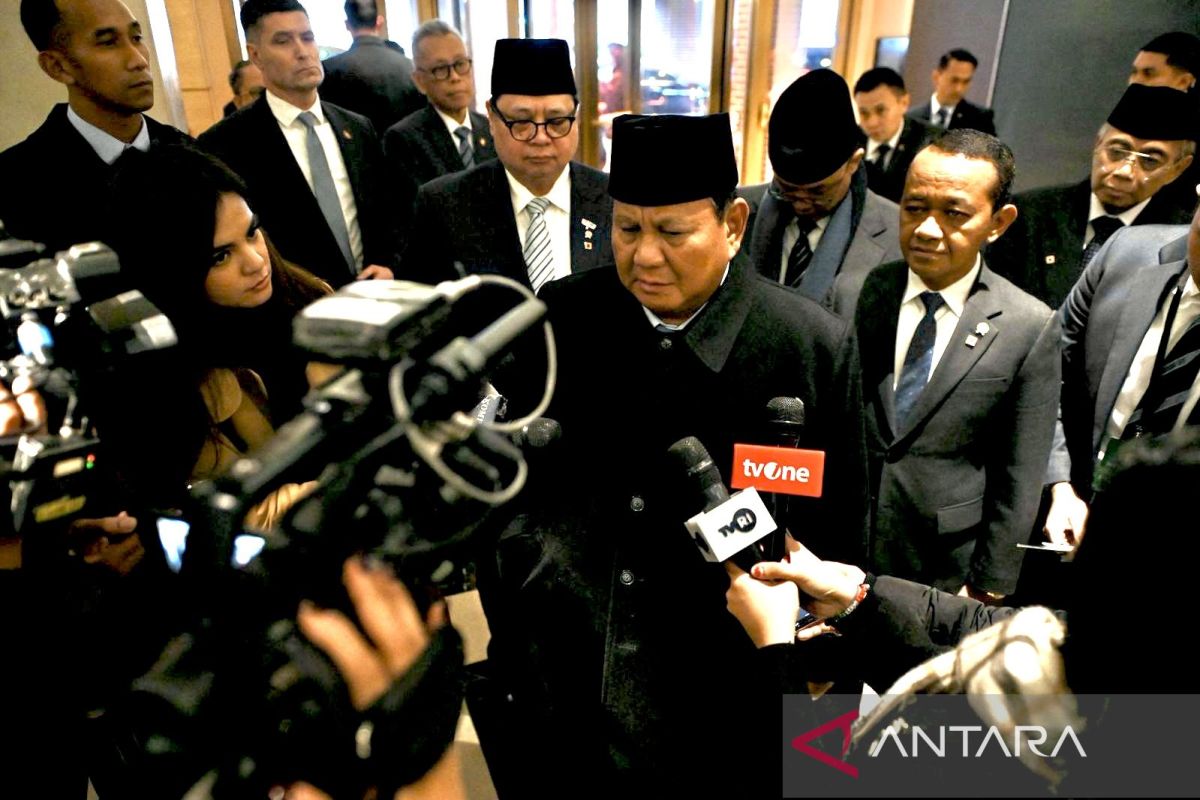 Prabowo: Indonesia dukung solusi dua negara sebagai jalan damai abadi