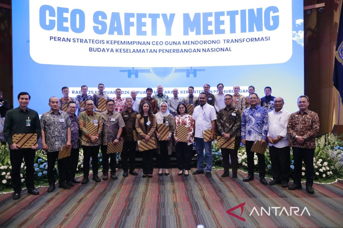 Kemenhub dan CEO Maskapai sinergi perkuat keselamatan penerbangan